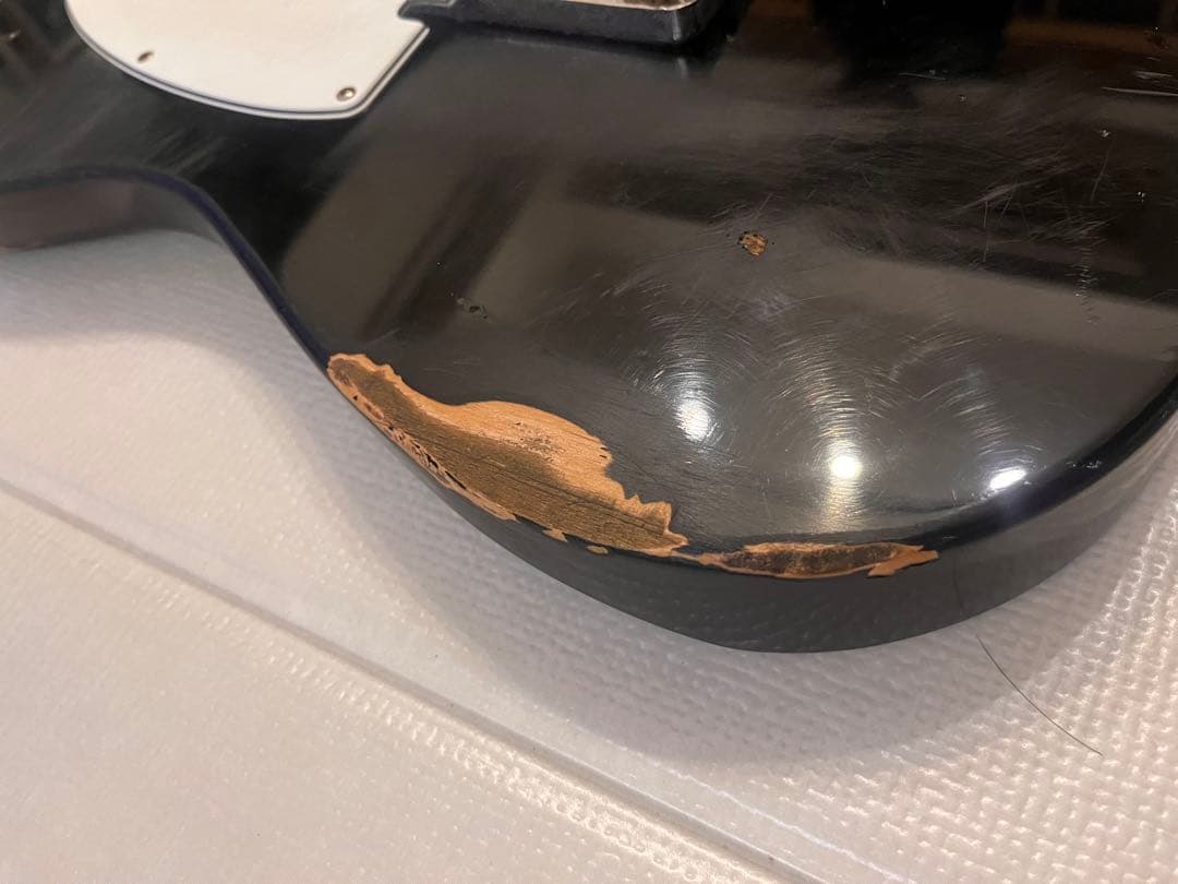 Fender Japan テレキャスター ブラック　※ネック反り