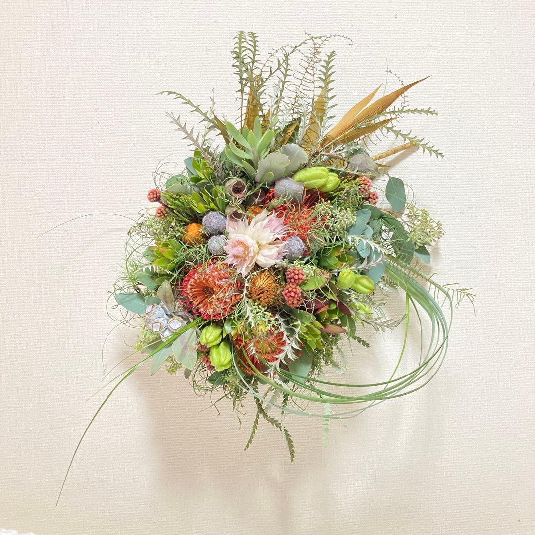 創作リース　ワイルドフラワー