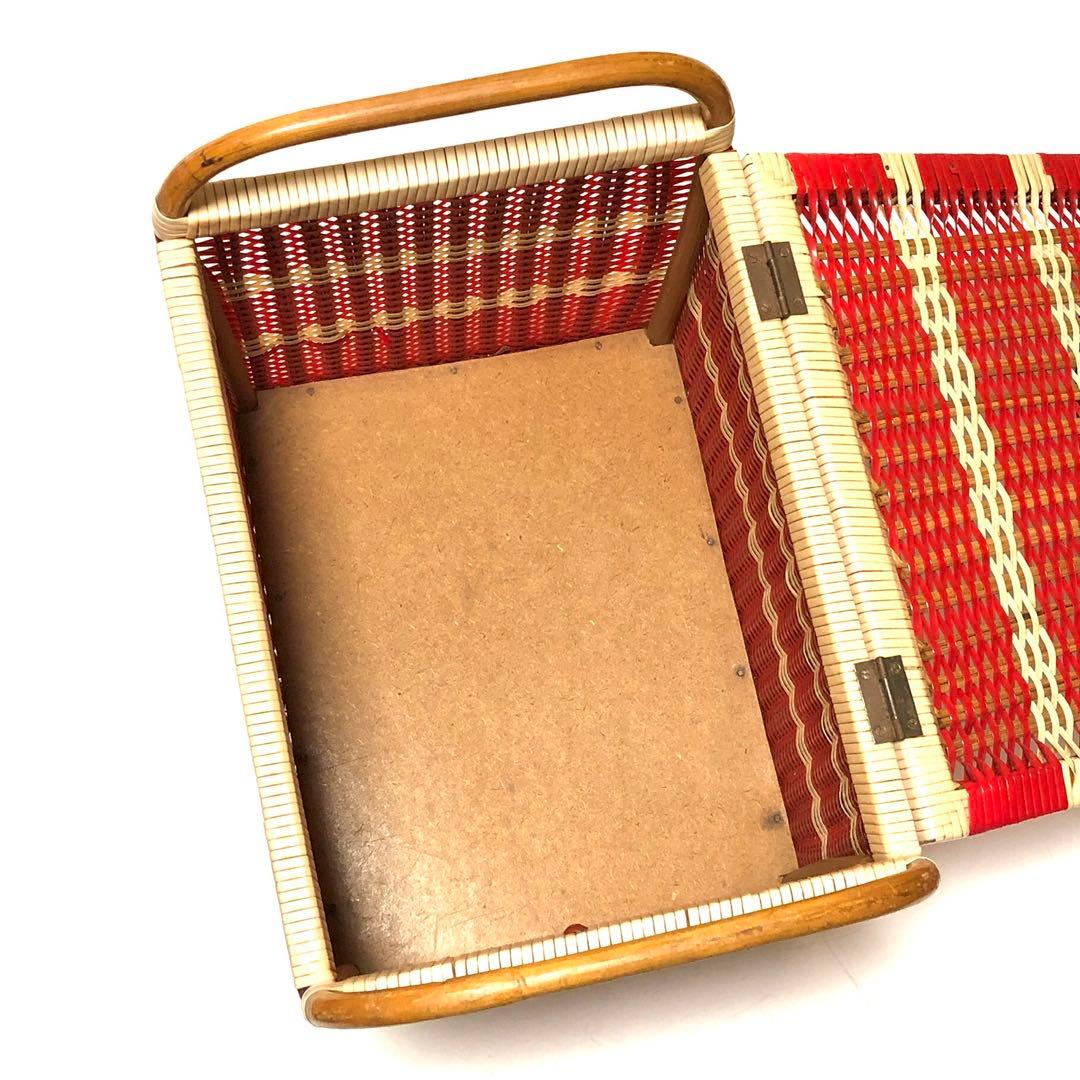 ■レトロ・多用途■ソーイングボックス・収納ボックス・衣装ボックス・ヴィンテージ