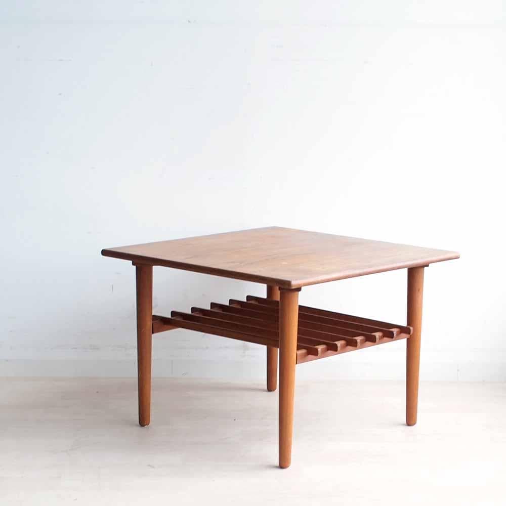 ビンテージ チーク材 コーヒーテーブル 70cm ZR14123