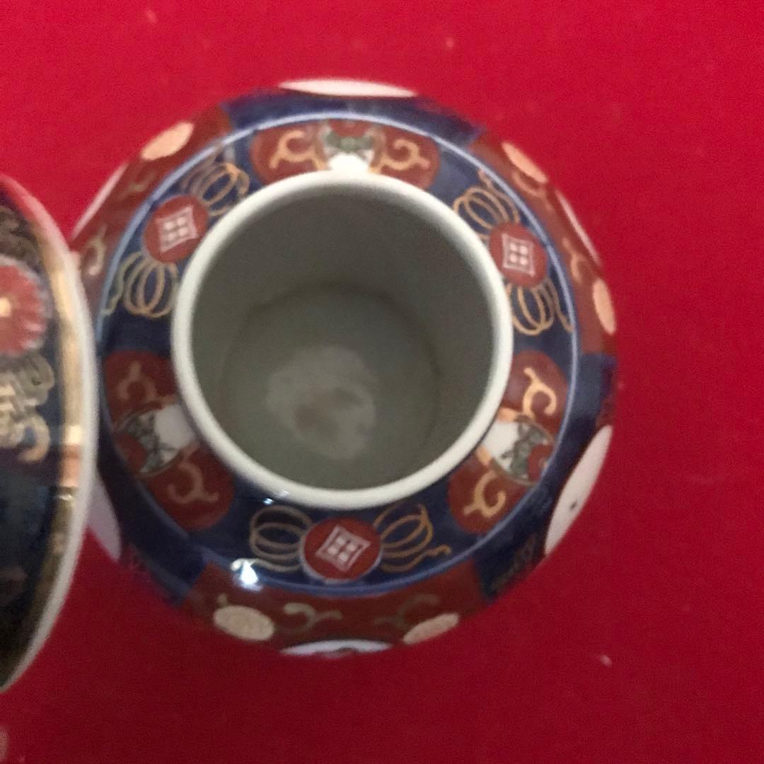 古伊万里焼 飴玉入れ 江戸期 骨董品