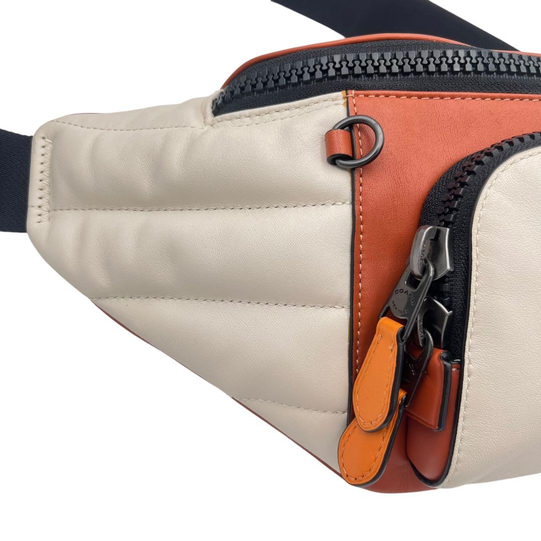 【美品】 COACH コーチ ボディバッグトラックウエストバッグ アメカジ