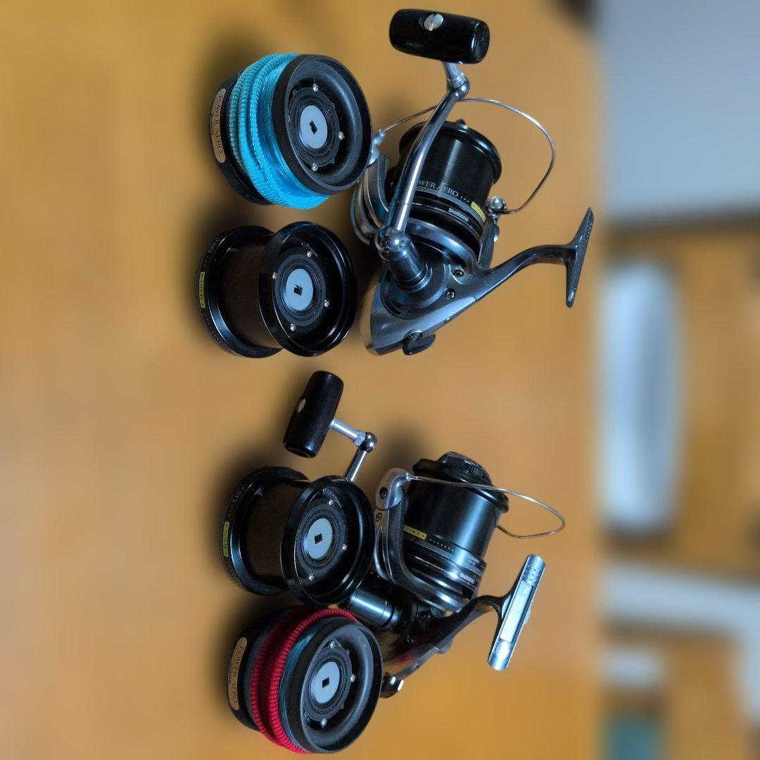 Shimano 06パワーエアロスピンパワー3号用　オーバーホール済み×2台