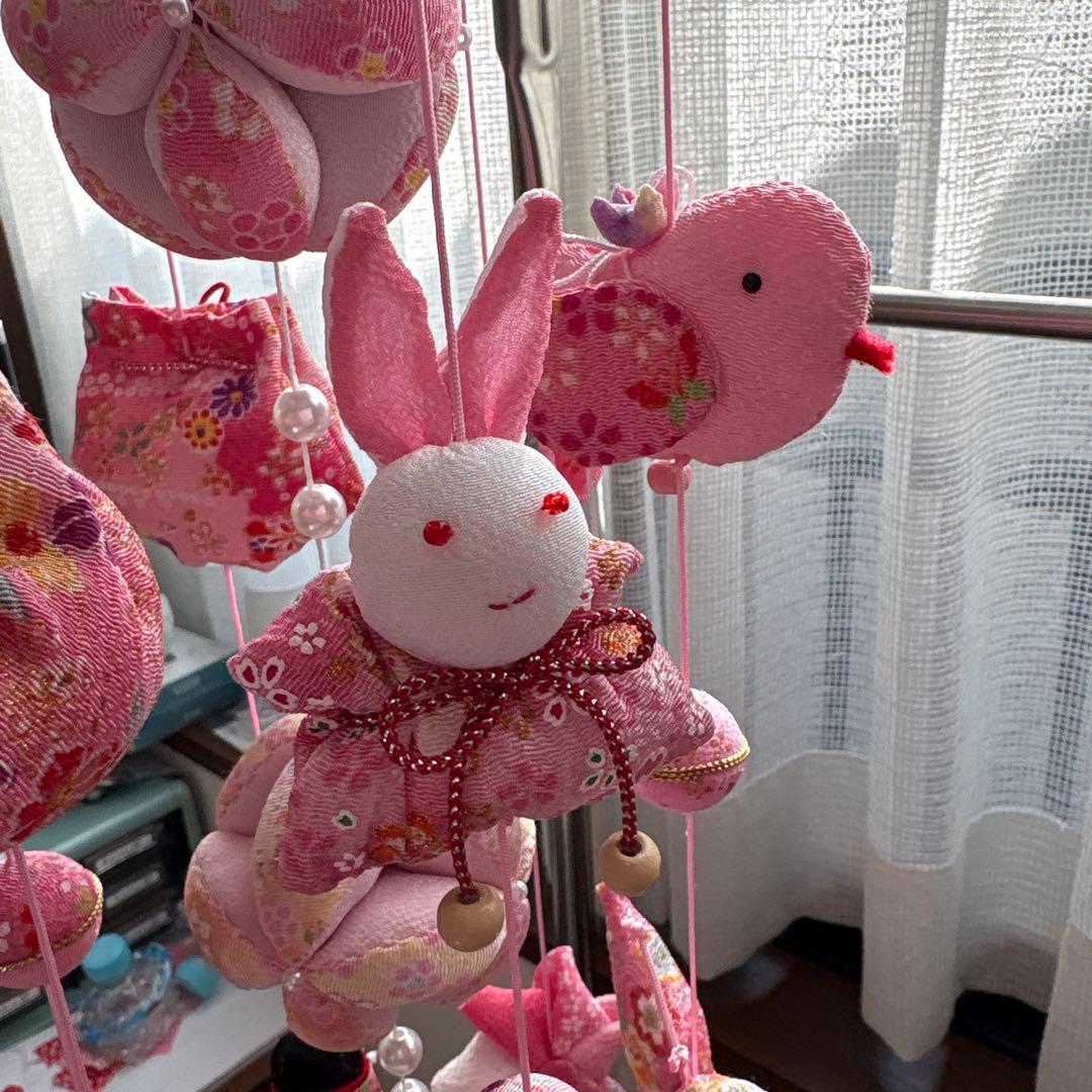 本格的吊るし雛　　2603 ピンク