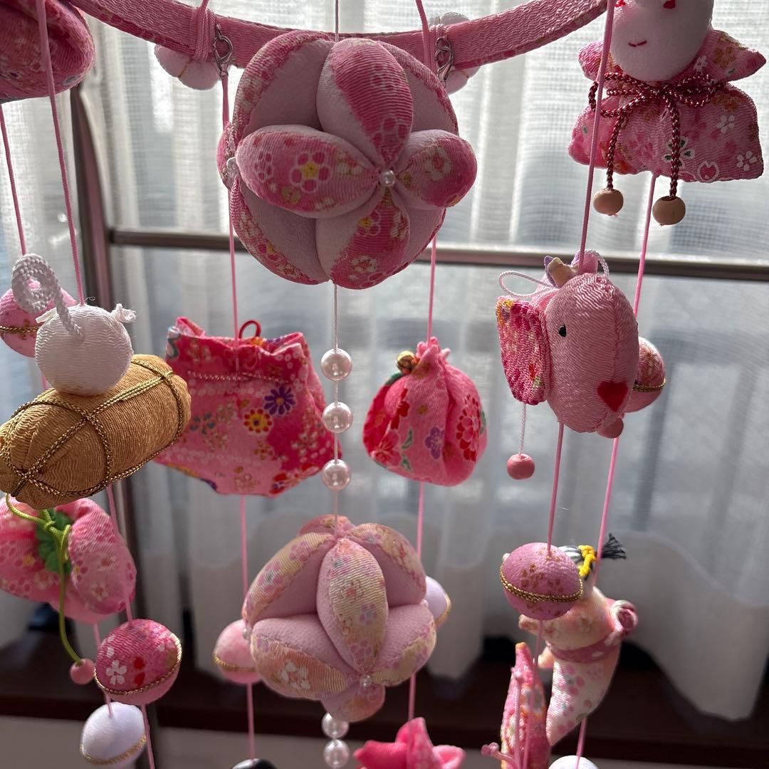 本格的吊るし雛　　2603 ピンク
