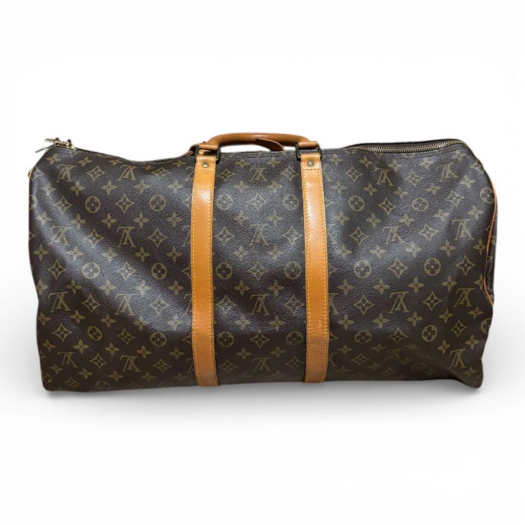 【希少マルティエ】ルイヴィトン モノグラム キーポル ボストンバッグ