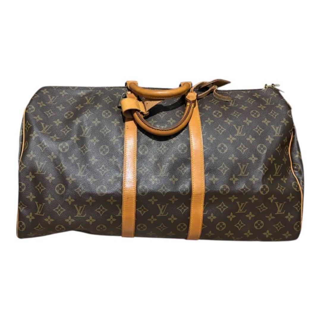 【希少マルティエ】ルイヴィトン モノグラム キーポル ボストンバッグ