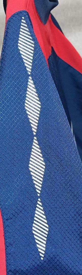 アンブロ製！ 柏レイソル 支給品no.13 長袖トレーニングピステ ネイビー