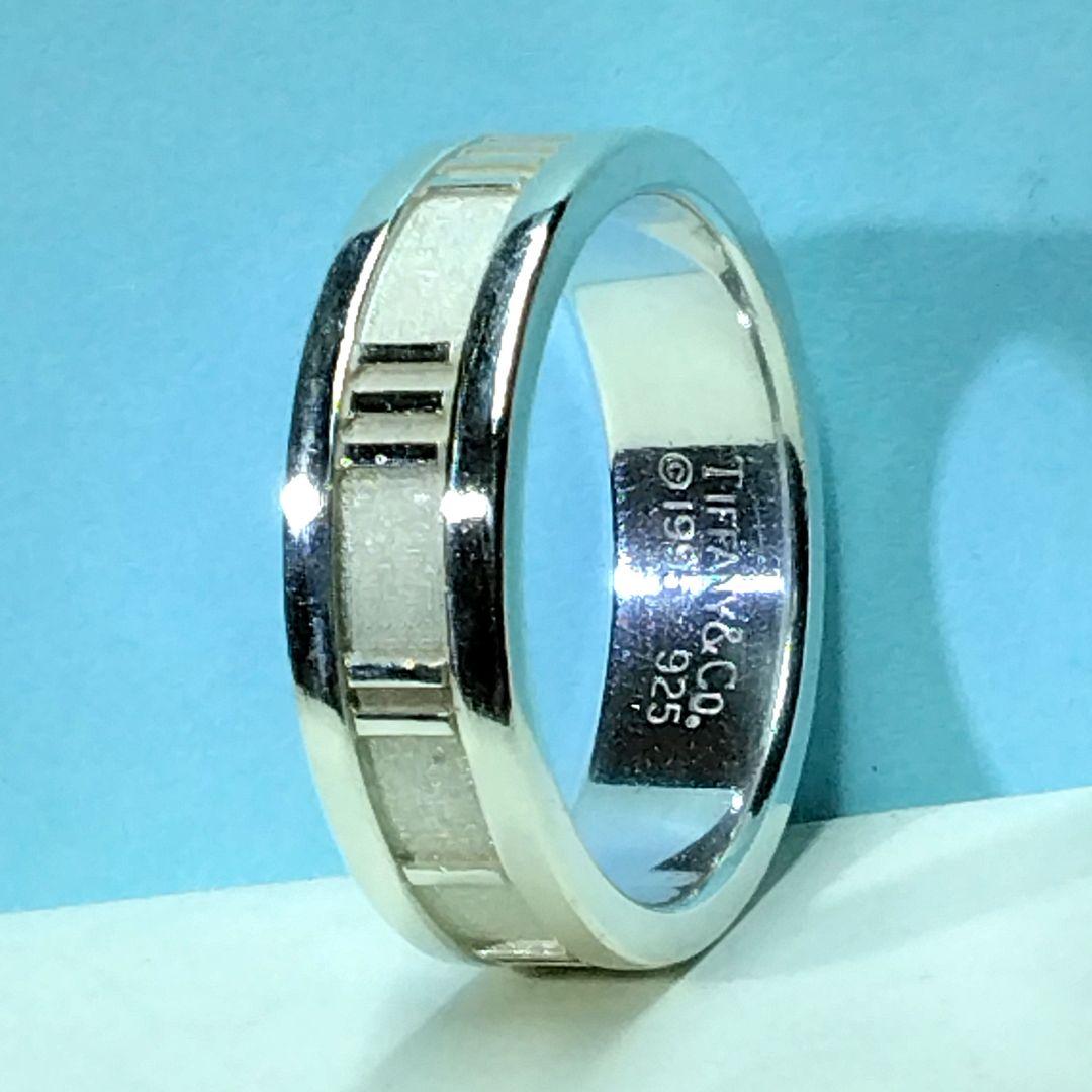 ティファニーアトラスリング 17.5号　新品仕上げ　ほぼ無傷未使用に近い