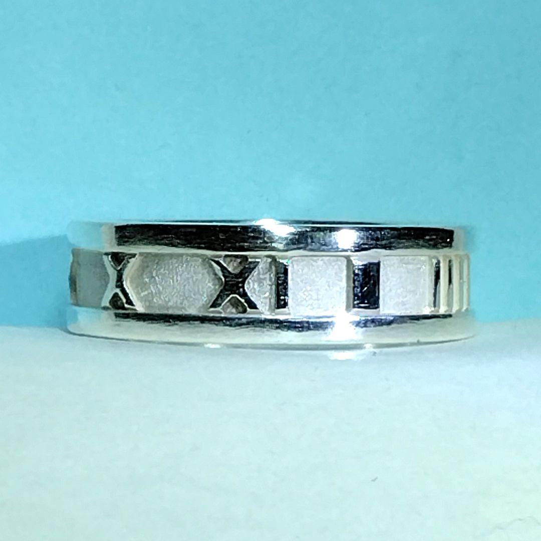 ティファニーアトラスリング 17.5号　新品仕上げ　ほぼ無傷未使用に近い