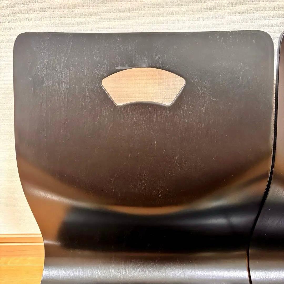 【未使用品】木製 曲げ木 和座椅子 座椅子 4脚セット和室 旅館