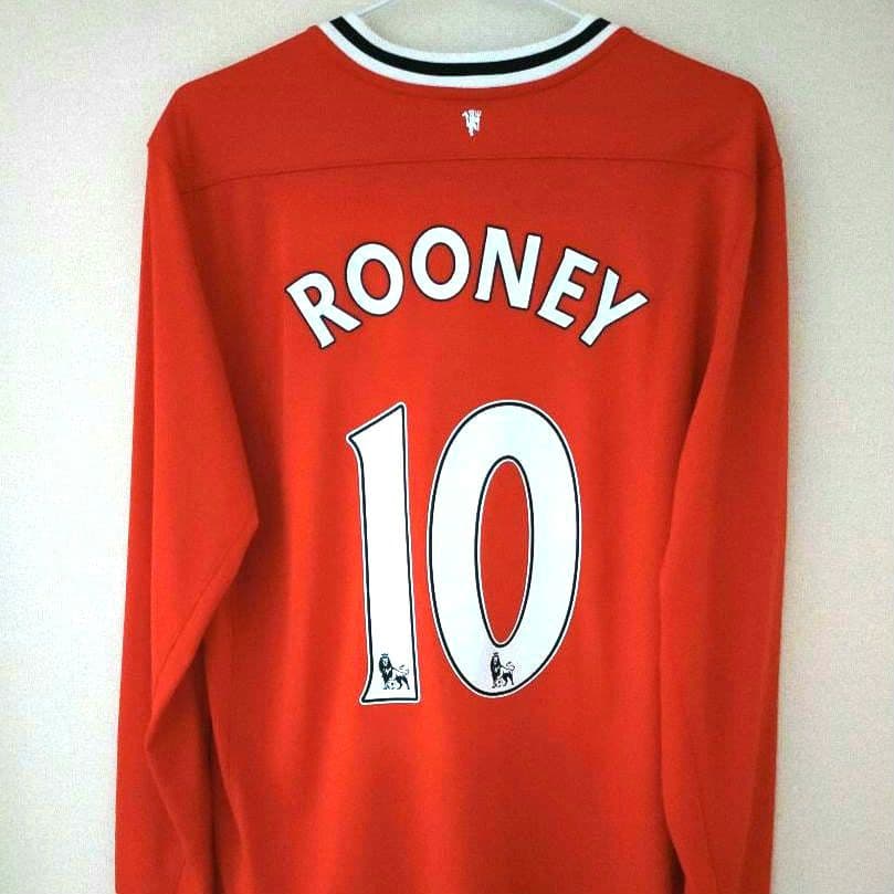 【激レア】マンU ルーニー 11/12 長袖ユニフォーム XLサイズ