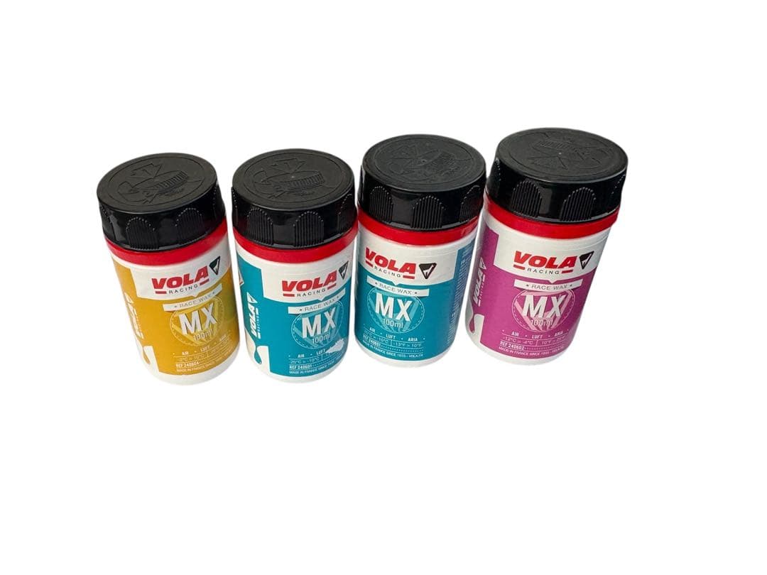 VOLA スノーボードワックス 4色セット