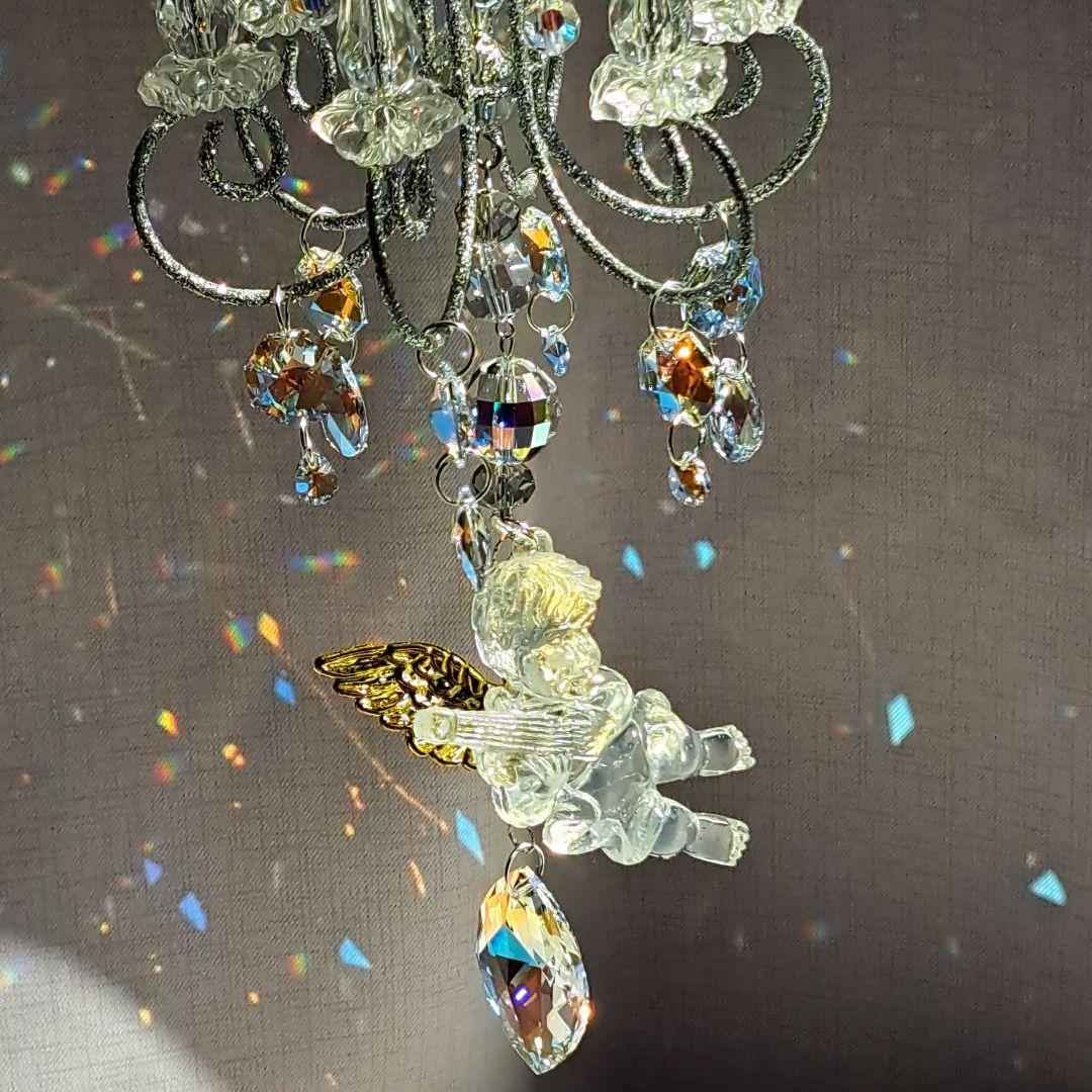 サンキャッチャー シャンデリア エンジェル