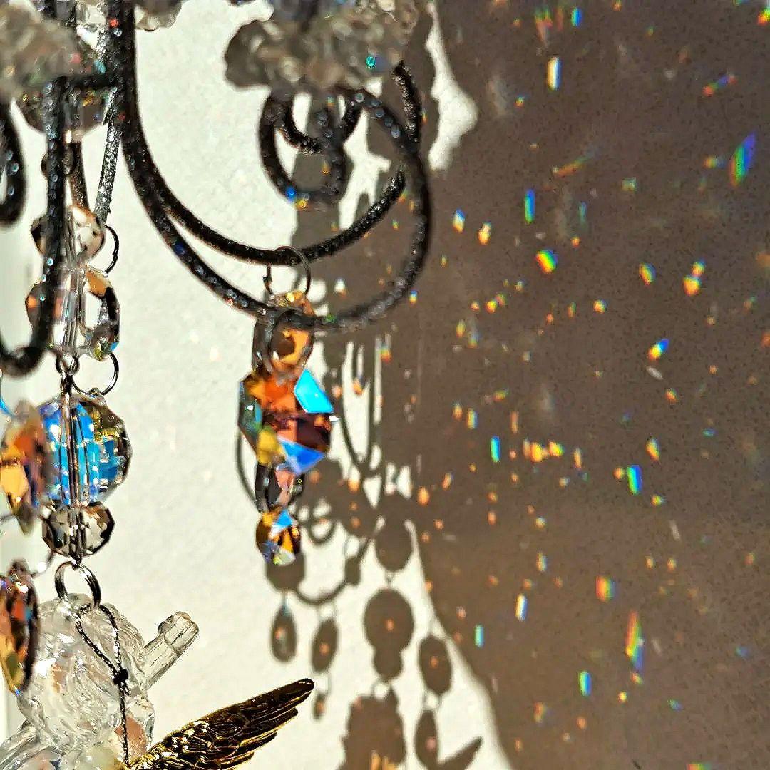 サンキャッチャー シャンデリア エンジェル