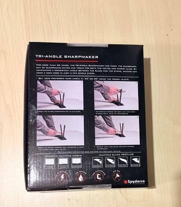 Spyderco 三角形シャープメーカーナイフ研ぎ器 204MF