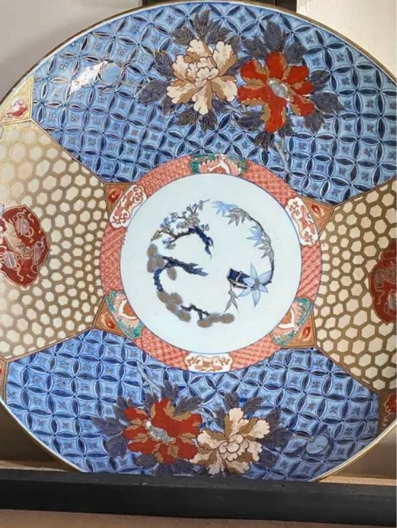 観賞用大皿　蔵出し　骨董品