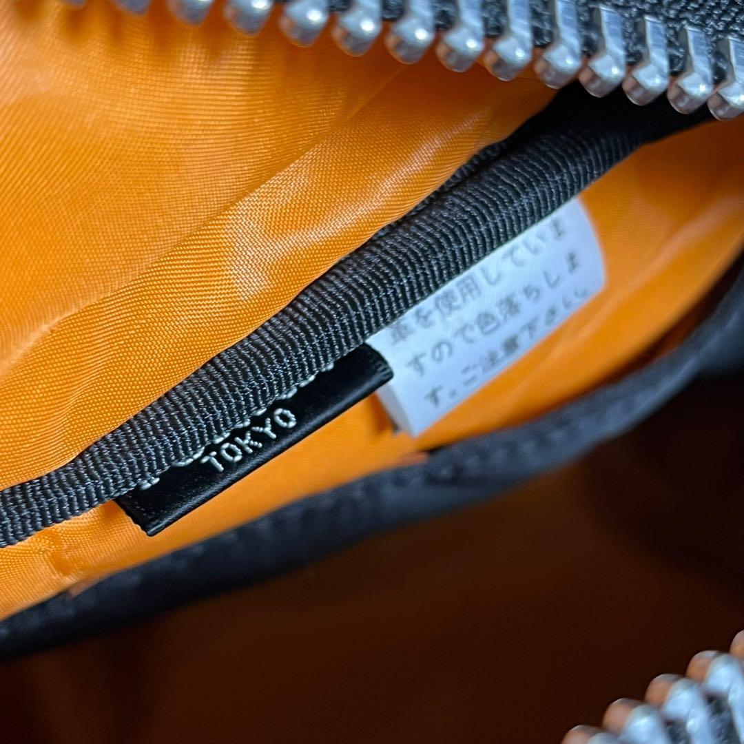 希少品　PORTER　ポーター　吉田カバン　ブラック　本革　タンカー　レザー