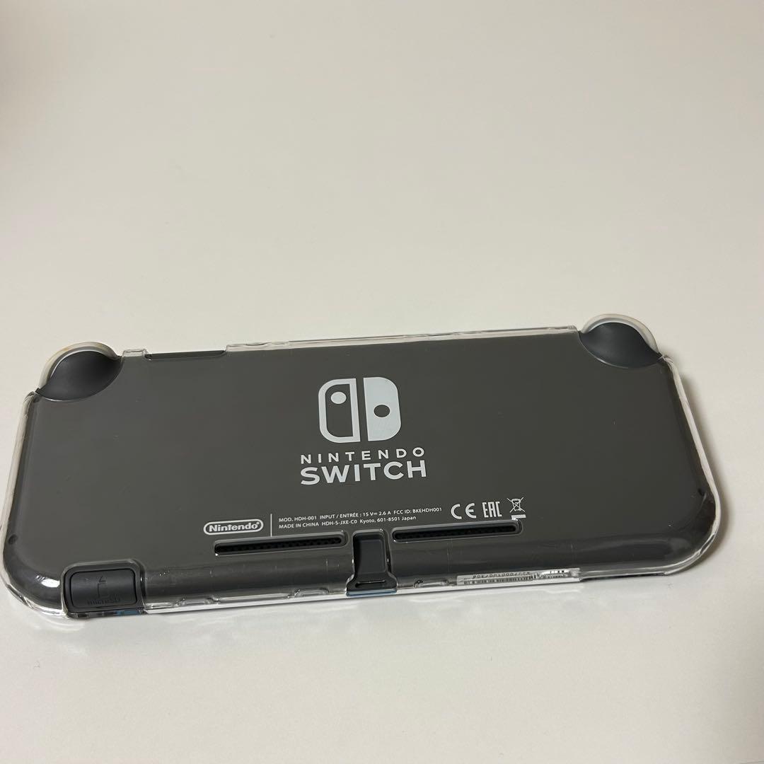 Switch Lite 本体　クリアハードケース付き　動作確認済み
