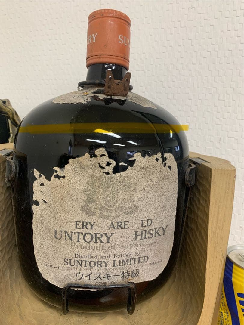未開封　サントリー　ウイスキー特級 丸型ボトル　4000ml