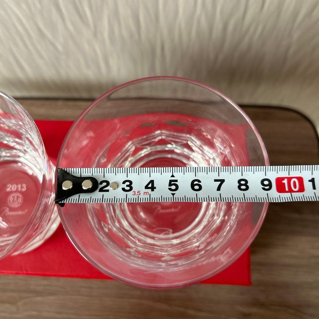 《新品未使用‼︎》Baccarat カットクリスタルグラス2個セット
