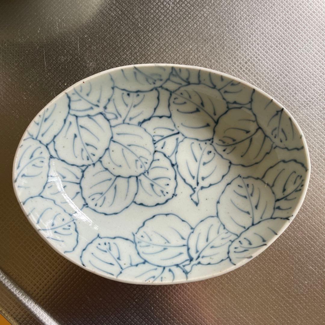 三川内焼 玉峰窯 里峰 楕円皿5枚＋おまけ