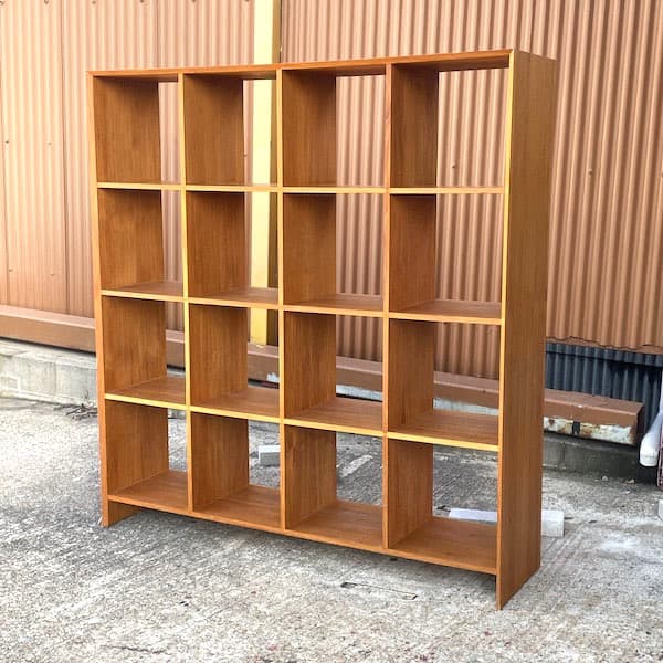 CHLOROSクロロス　スクエアシェルフ　オープンラック　４列4段　北欧