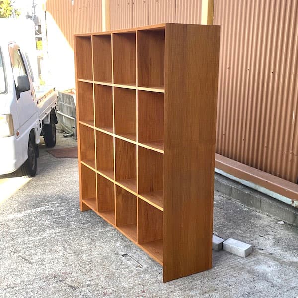 CHLOROSクロロス　スクエアシェルフ　オープンラック　４列4段　北欧