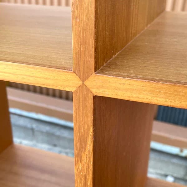 CHLOROSクロロス　スクエアシェルフ　オープンラック　４列4段　北欧