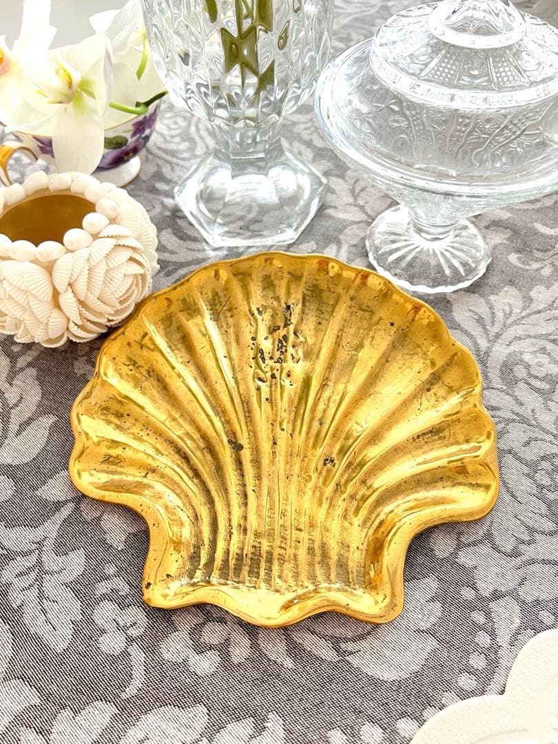 ウロコダイル様　貝殻型トレイ☆