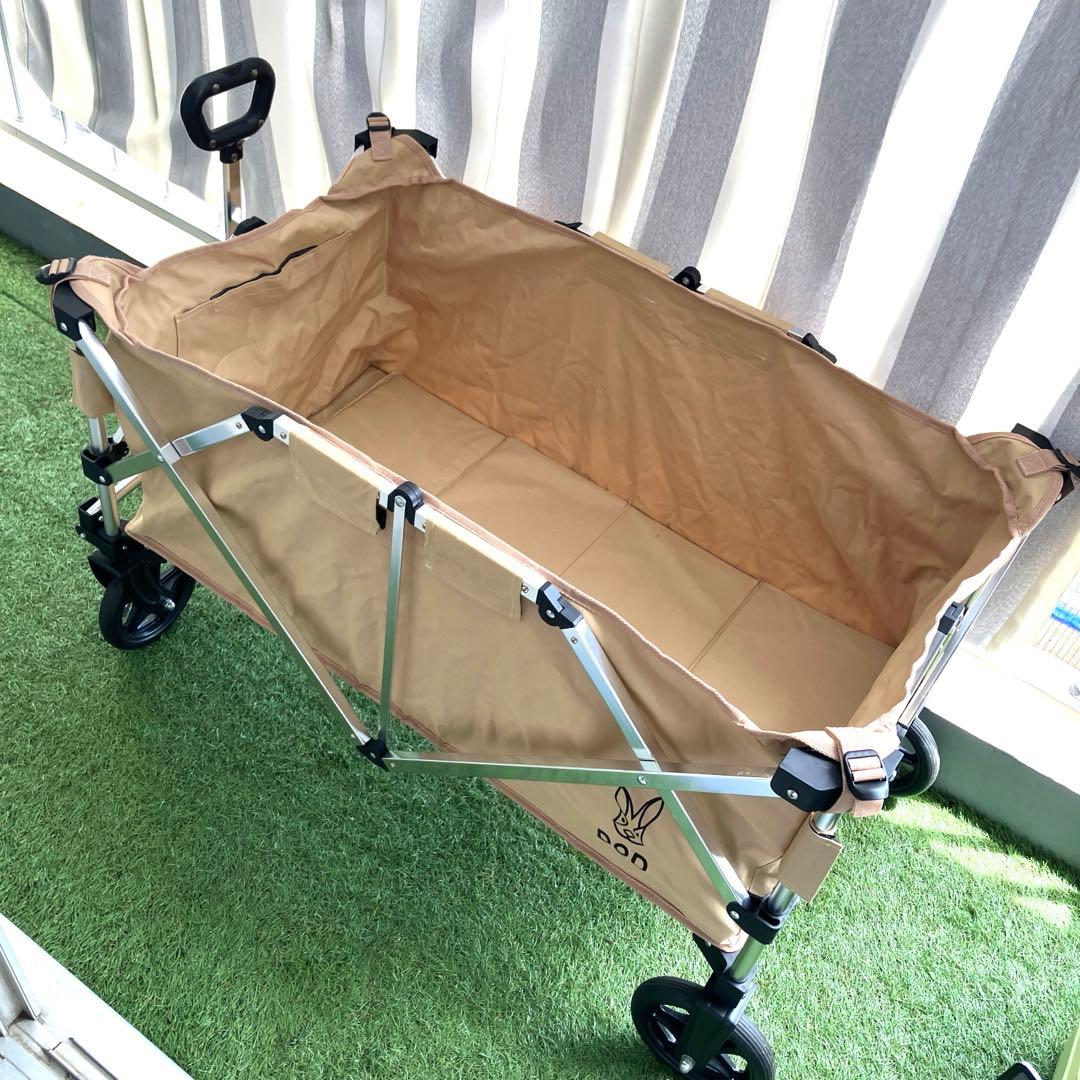 DOD 折りたたみキャリーカート アルミ合金フレーム