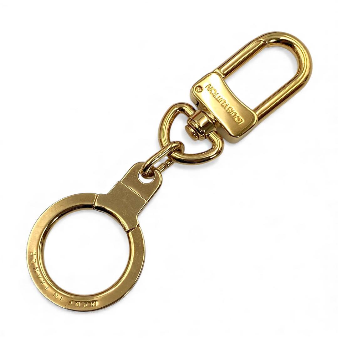 ルイヴィトン アノクレ キーホルダー キーリング ゴールドM62698