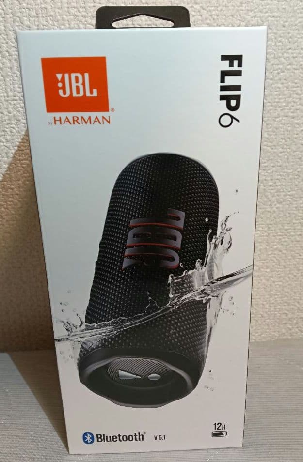 新品未開封　JBL ワイヤレススピーカー FLIP6 BLACK