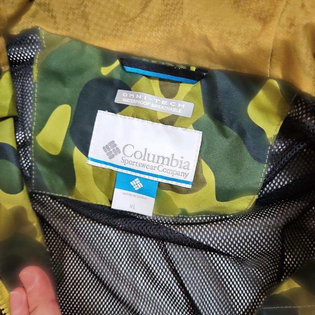 早い者勝ち！Columbia スノーボードウェアカモフラージュジャケット xL