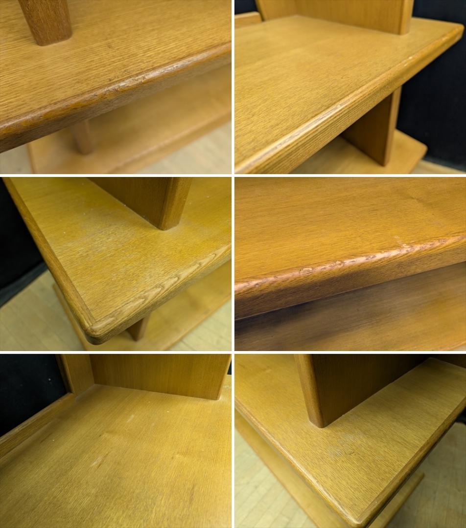 起立木工 キリツ　タモ　オープンラック　飾り棚　フリーラック　シェルフ　多目的