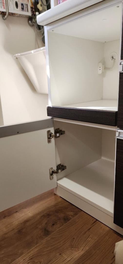 IDC大塚★松田家具★ダイニングボード★食器棚★炊飯器台付き