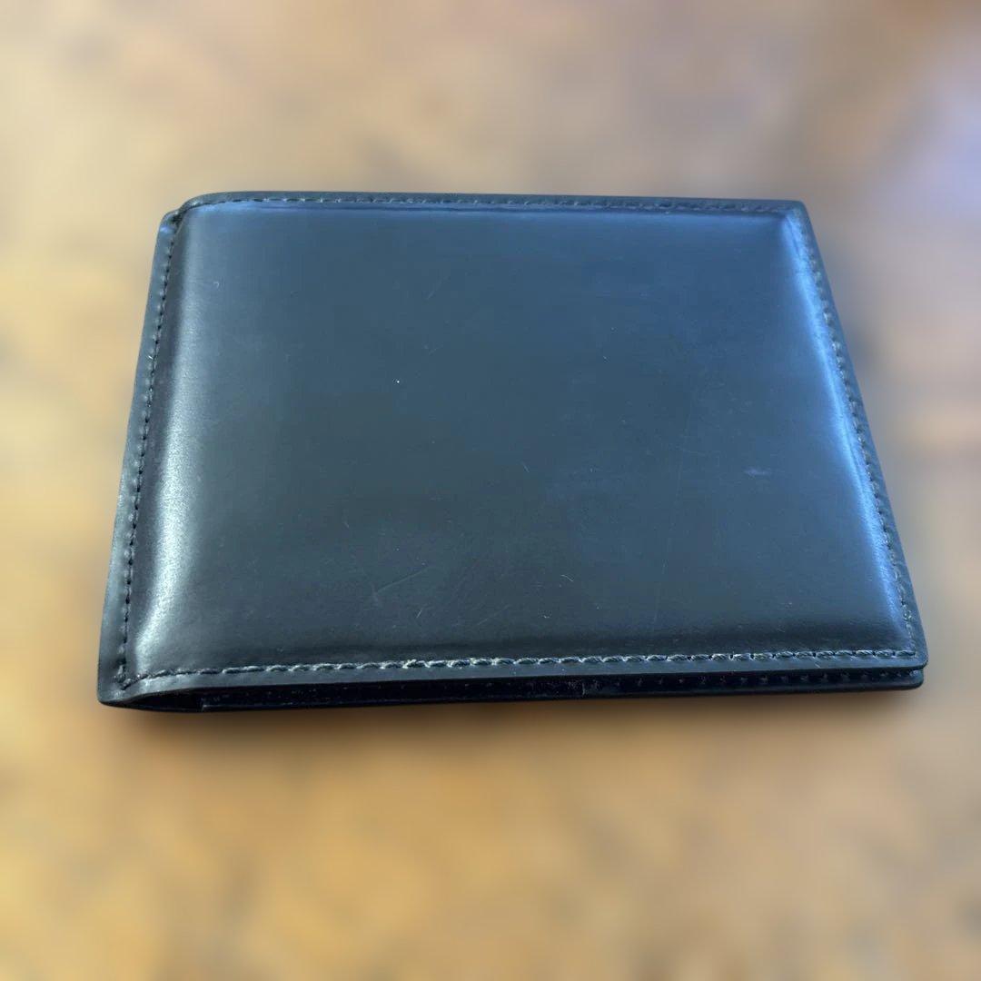 処分特価❗️クラフスト　CRAFTSTO シェルコードバン マネークリップ