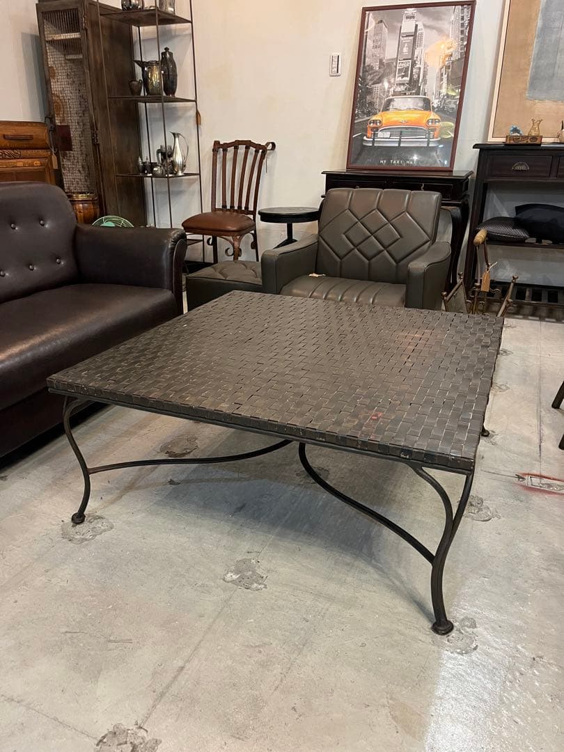 ヴィンテージ　アイアンテーブル