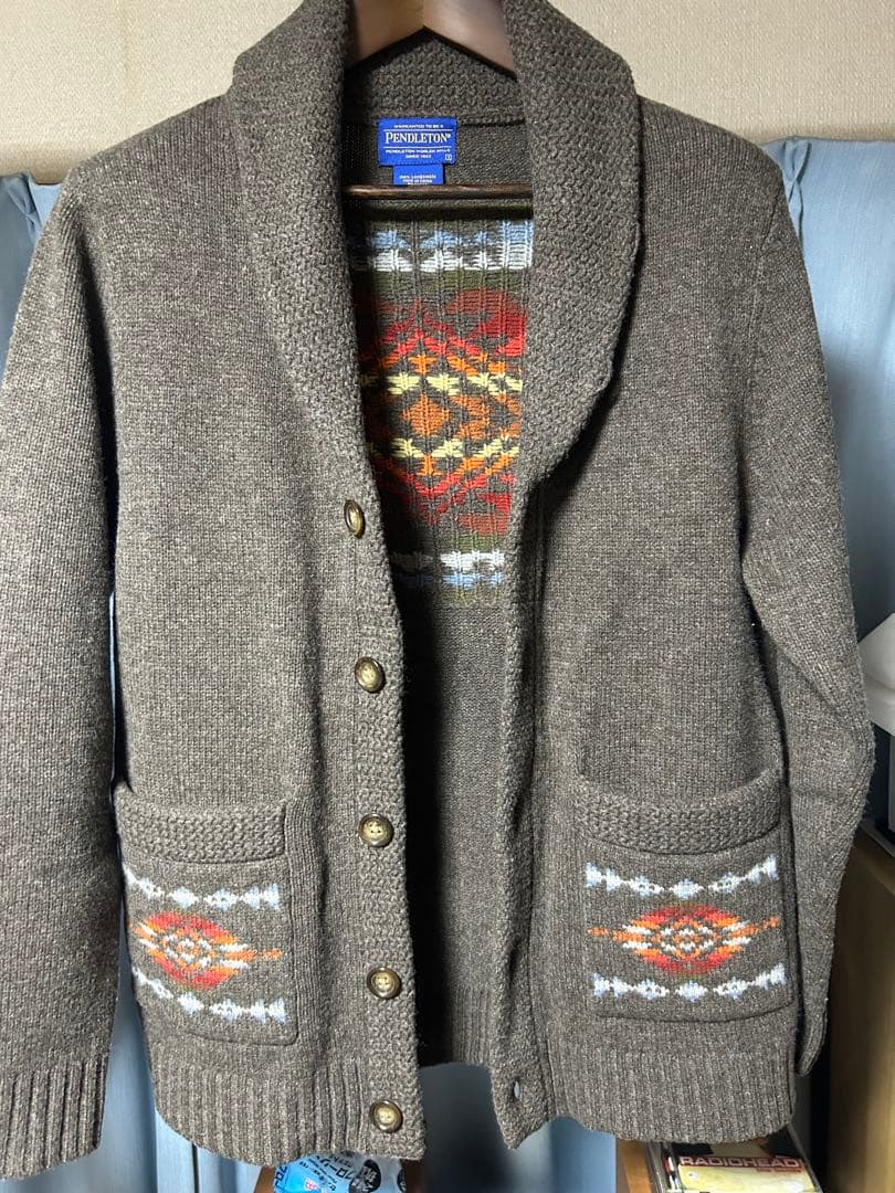 Pendleton ショールカラーカーディガン Sサイズ