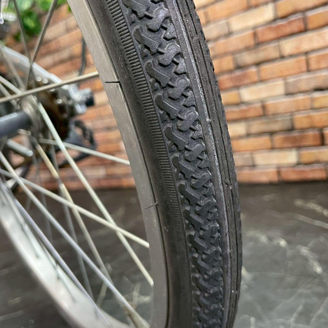 引き取り価格【92】子供用自転車 innovation factory グレー