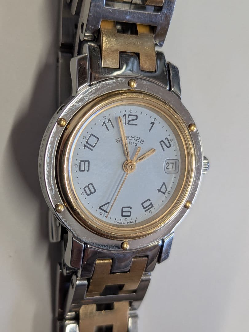 HERMES エルメス クリッパー レディース 腕時計
