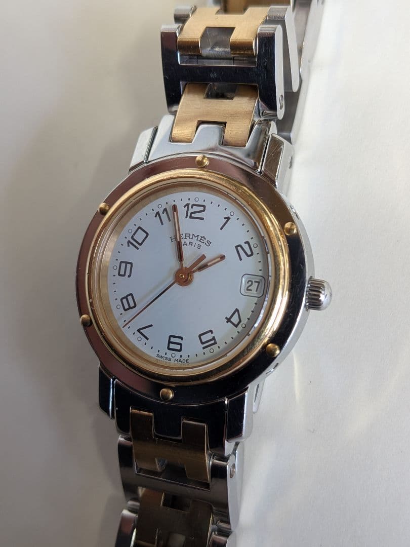 HERMES エルメス クリッパー レディース 腕時計