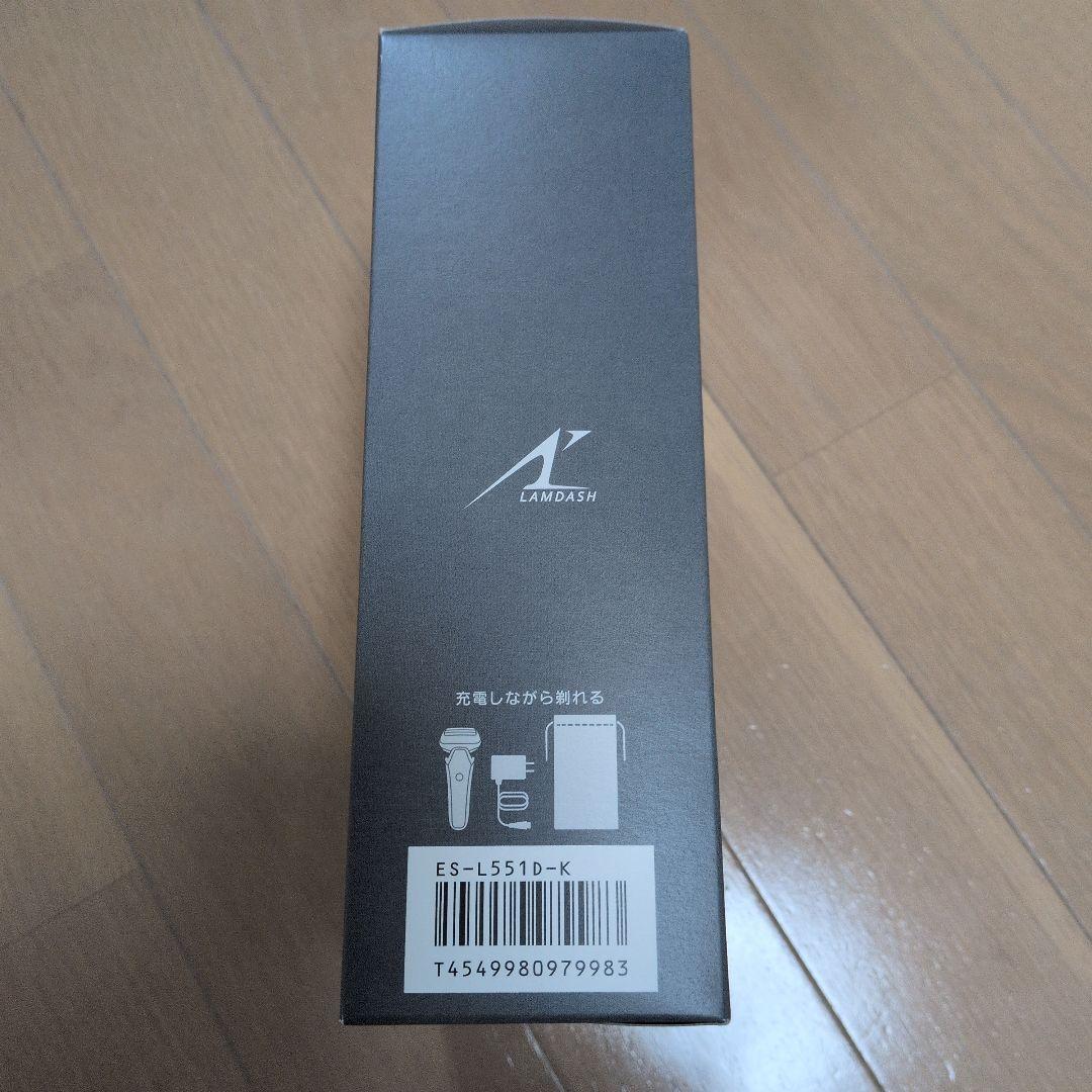 PANASONIC ES-L551D-K マットブラック ラムダッシュPRO 5