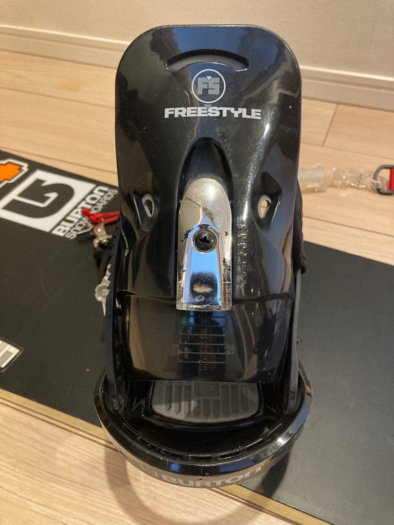 Burton スノーボード板 ビンディングセット ケース&Wax付き