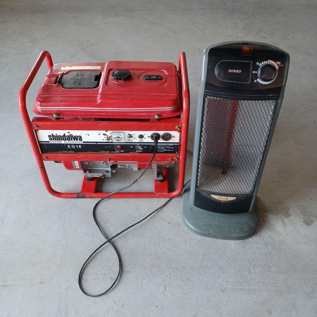 新ダイワ工業 ガソリンエンジン 発電機100V