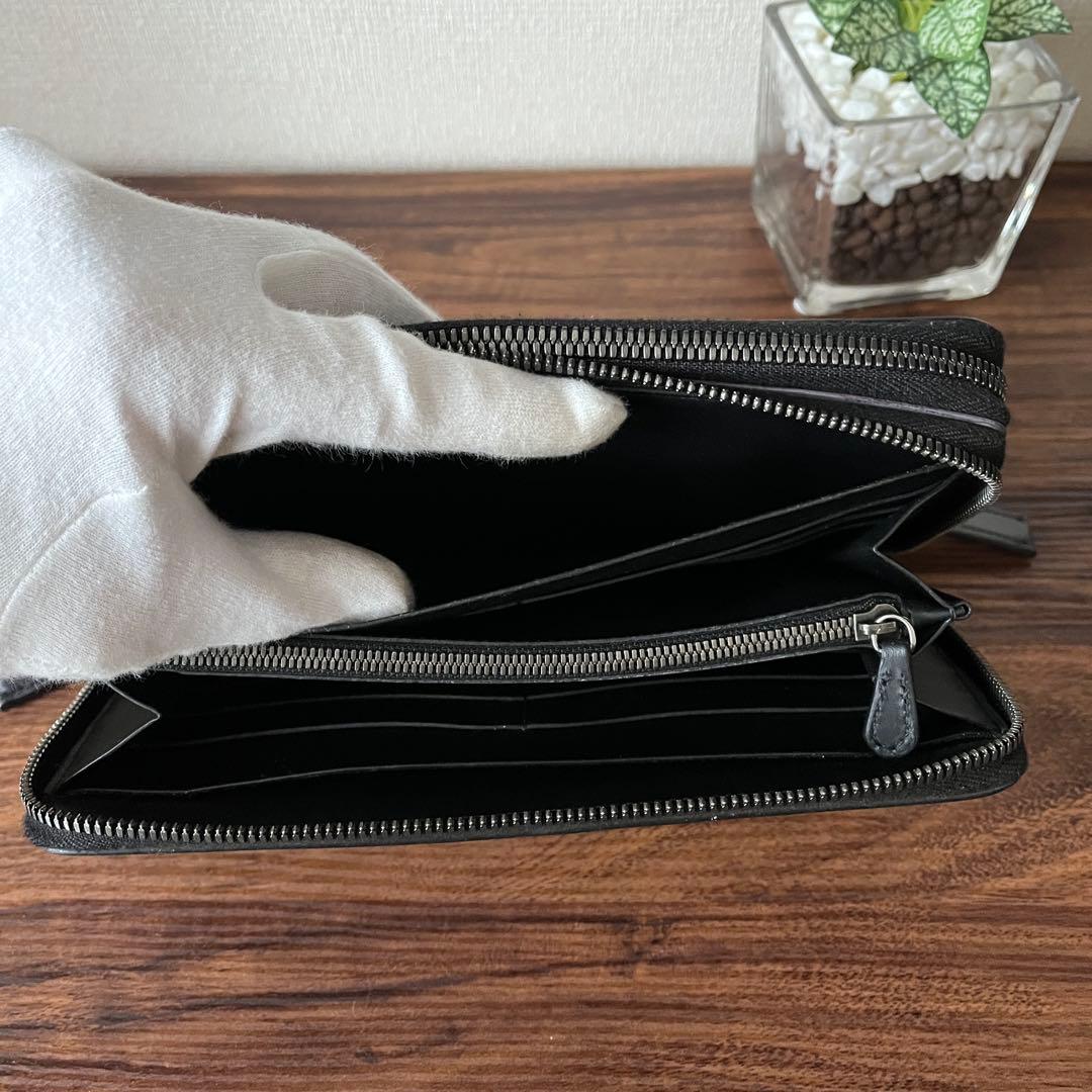 【美品！！】ベルルッティ オーガナイザー タリ 長財布 カリグラフィー グレー