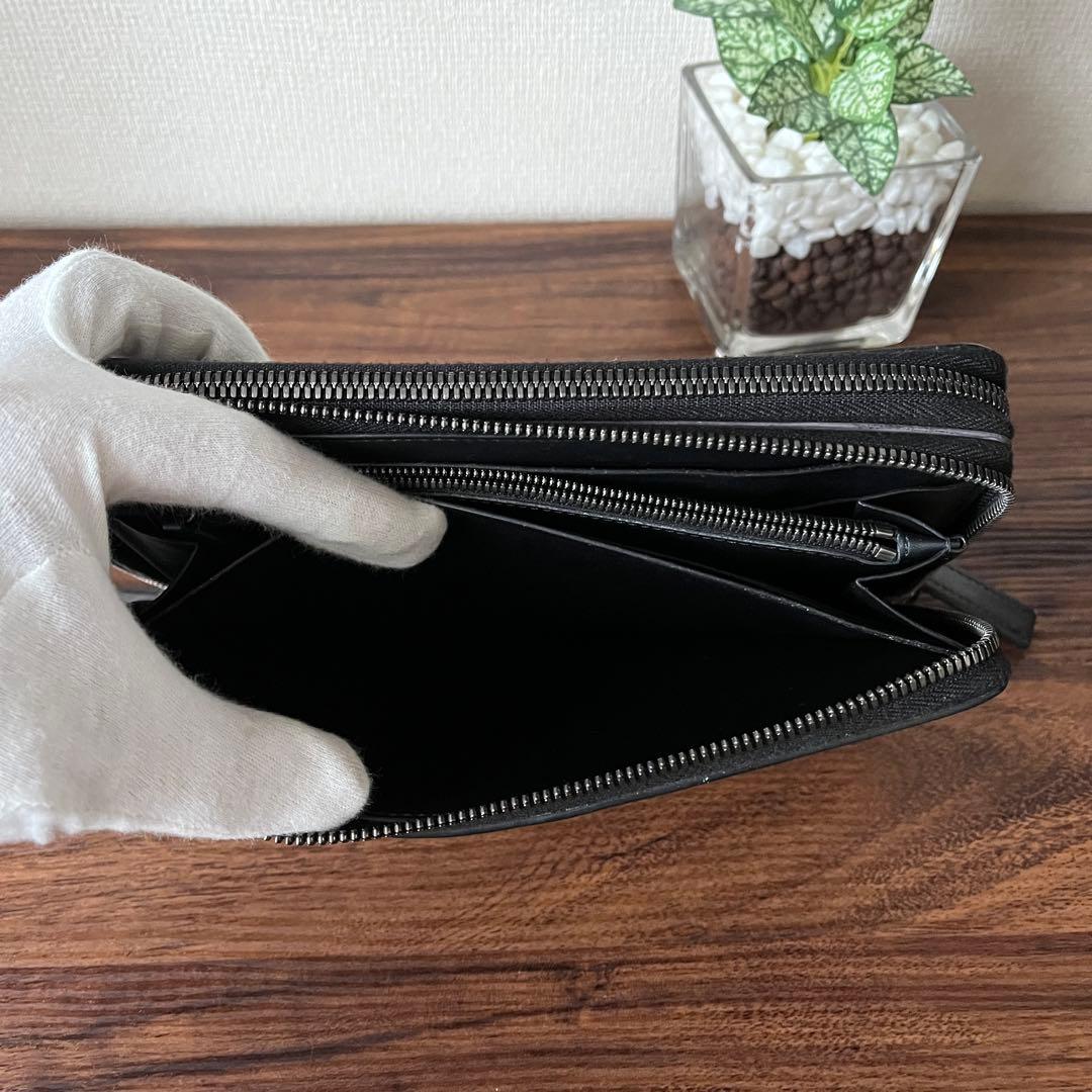 【美品！！】ベルルッティ オーガナイザー タリ 長財布 カリグラフィー グレー