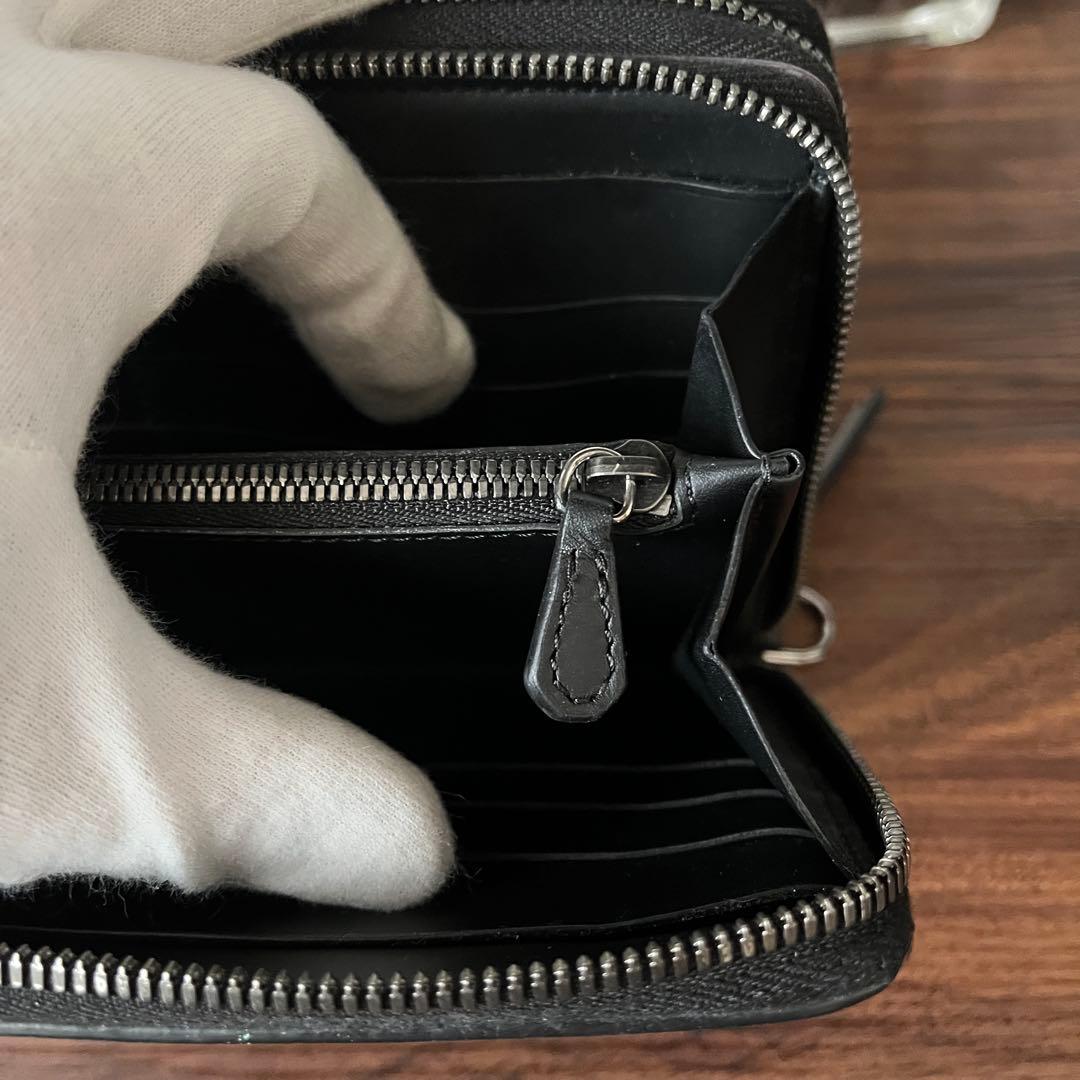 【美品！！】ベルルッティ オーガナイザー タリ 長財布 カリグラフィー グレー