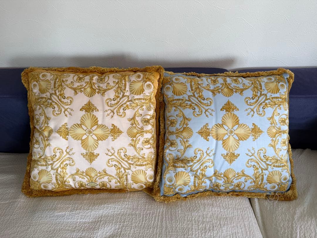 VERSACE ヴェルサーチ  クッション 2点セット ネオバロック