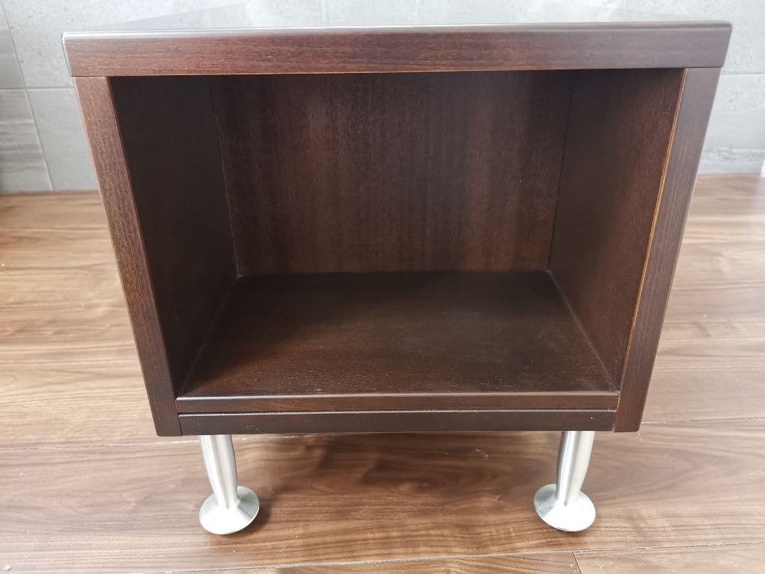 karimoku ダークブラウン サイドテーブル　ベッドテーブル　ナイトテーブル